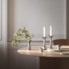 Georg Jensen BLOOM BOTANICA fyrfadsstager 2 stk. firmagaver med logo