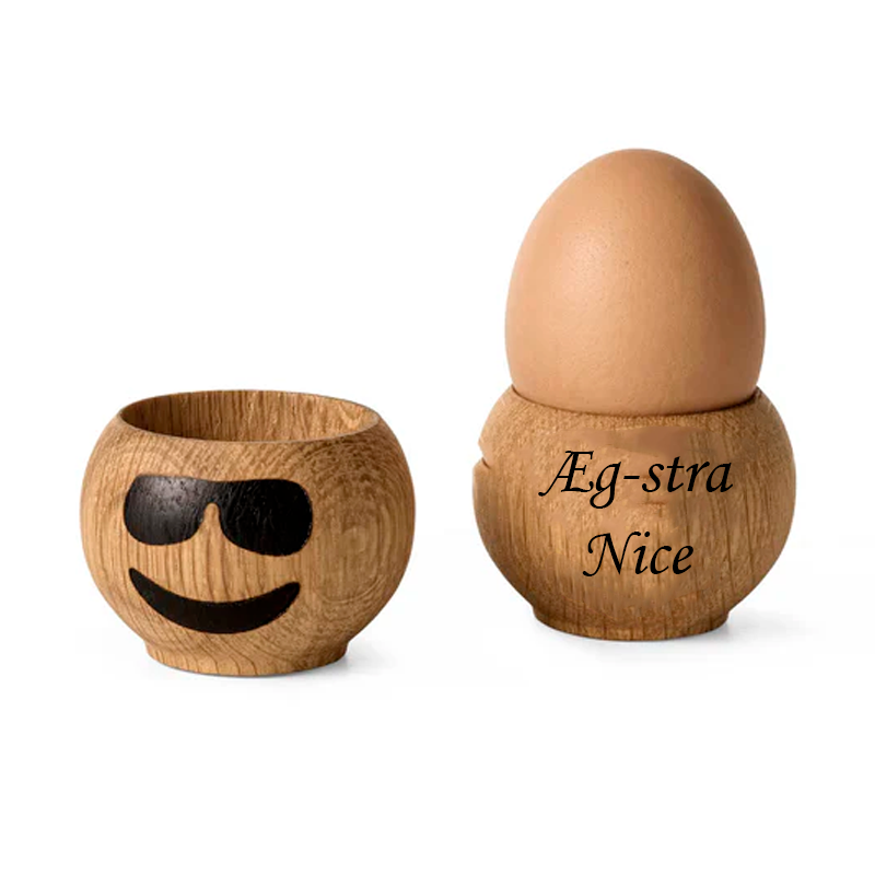 Spring Copenhagen cool, egg cup