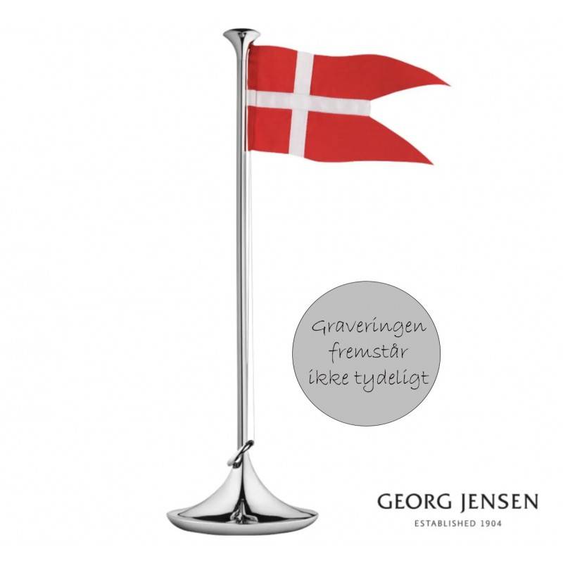 Georg Jensen Dåbsflag i stål navngivnings flag