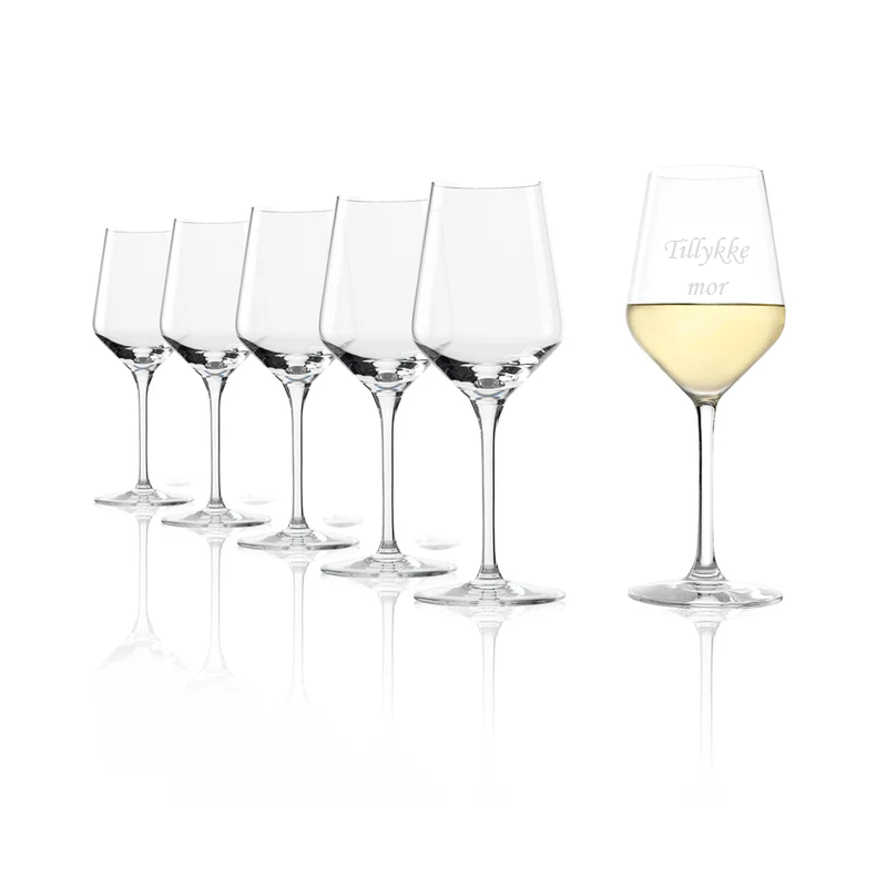 Stölzle Lausitz White Wine Goblet Revolution Set of 6