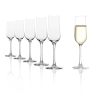 Stölzle Lausitz Champagne Goblet Revolution Set of 6