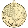 Medalje Badminton 50 mm inkl. medaljebånd