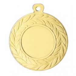 Medalje m. laurbærkrans 45...