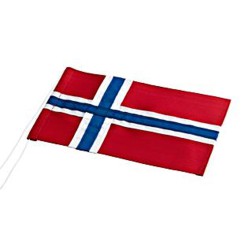 Norsk løst flag til 40 cm bordflag