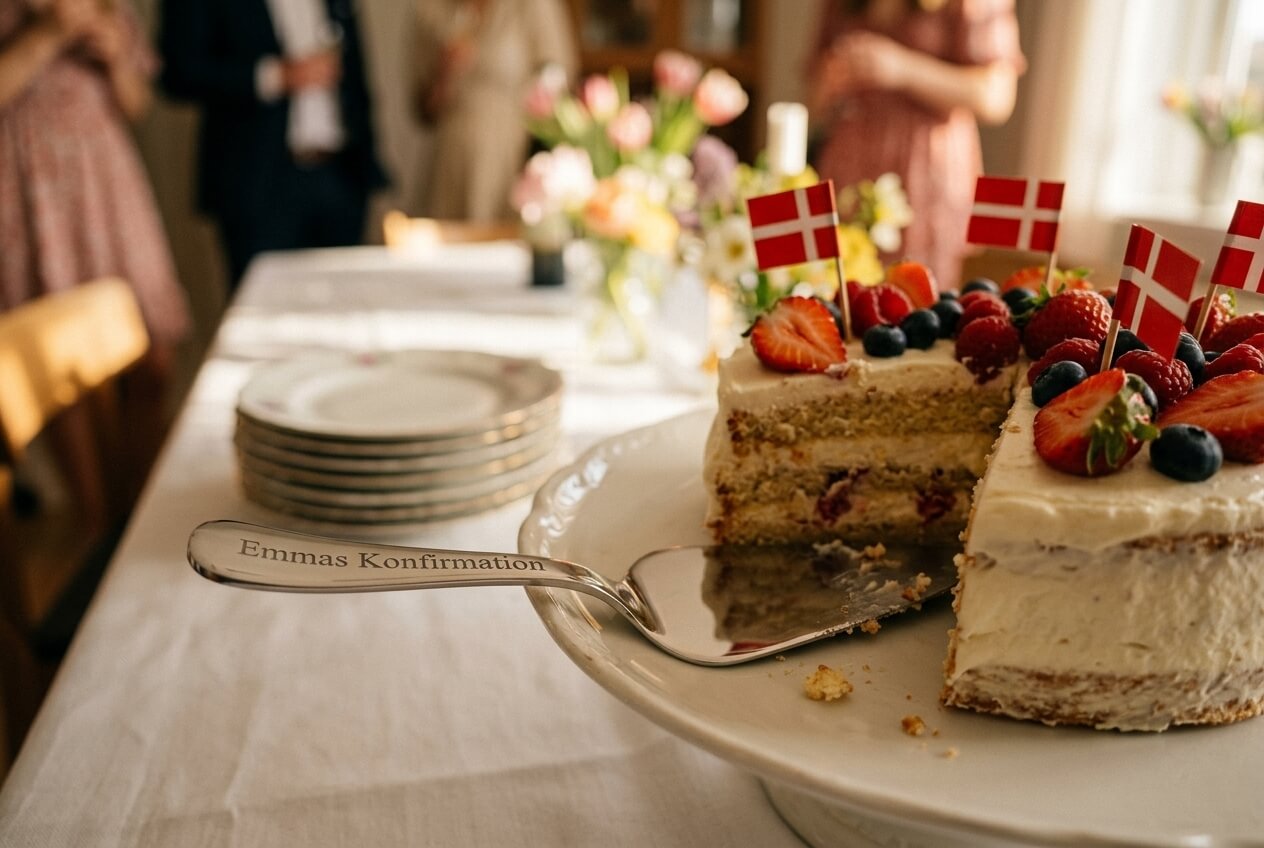 Kagespade med gravering til konfirmation