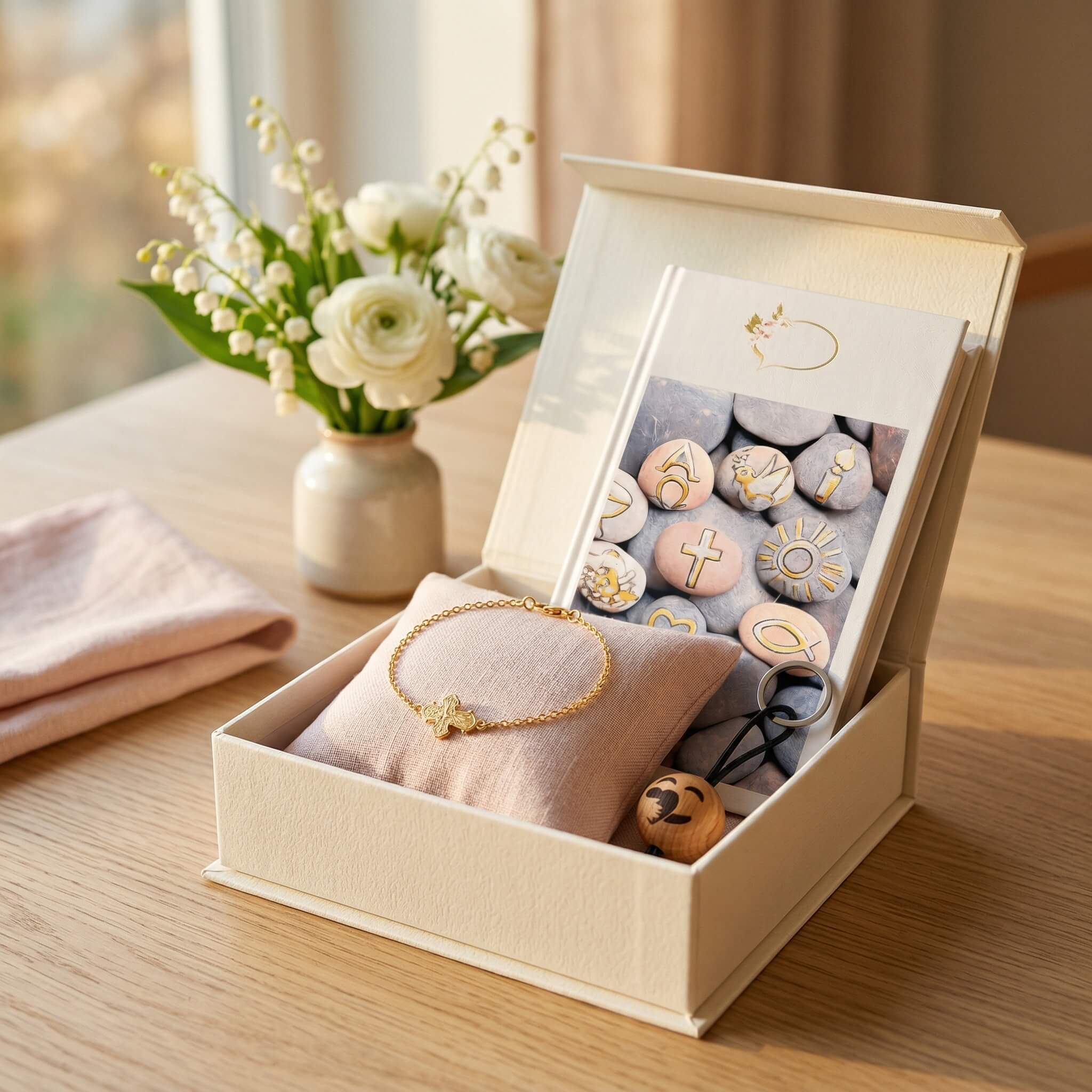 Konfirmations gaveæske til hende lille