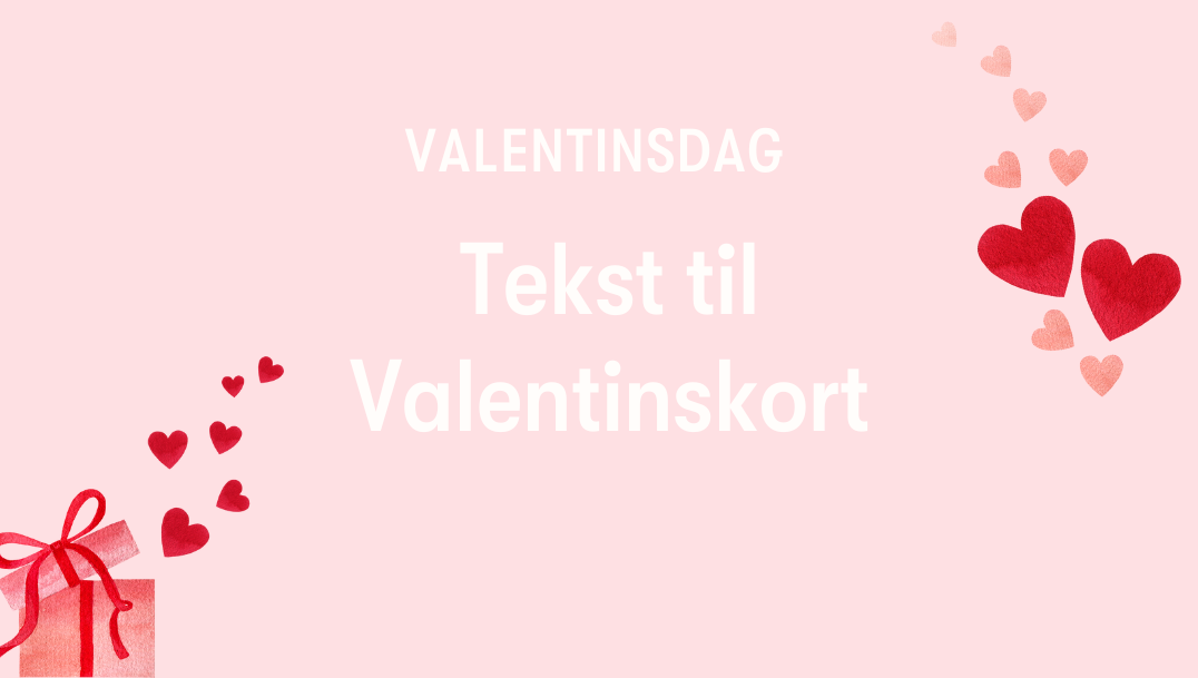 Valentinsdag-tekst